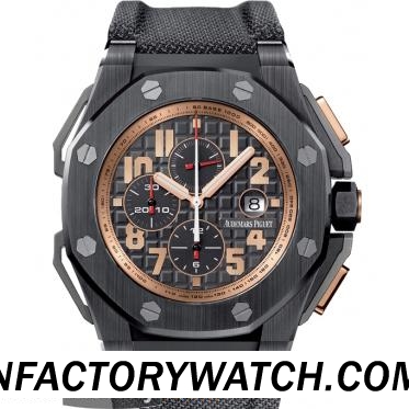 3A愛彼AP Royal Oak Offshore 皇家橡樹離岸型 26378IO.OO.A001KE.01 亞洲ETA-7750 25J 自動計時 28800 VPH 防劃藍寶石水晶