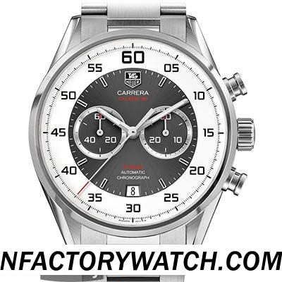 3A豪雅TAG HEUER CARRERA 卡萊拉系列 CAR2B11.BA0799 測速計錶圈鍍 藍寶石水晶 黑色錶盤與SS標志