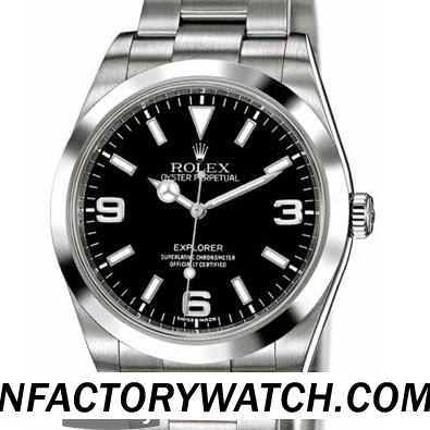 3A勞力士Rolex 探險家型 214270 V2 316L不鏽鋼錶殼 拱形藍寶石玻璃錶鏡 完美版