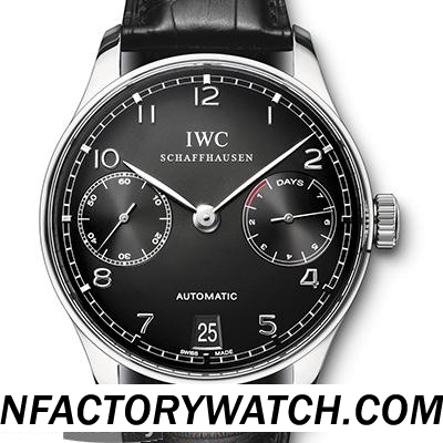 3A萬國IWC Portuguese 葡萄牙 IW500109 亞洲自動機芯 21,600vph 防劃藍寶石水晶與AR錶蒙