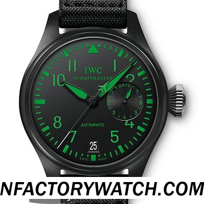 3A萬國IWC PILOT WATCH 大型飛行員 TOP GUN 海軍空戰部隊 IW501903 陶瓷錶殼 防刮藍寶石水晶透膜