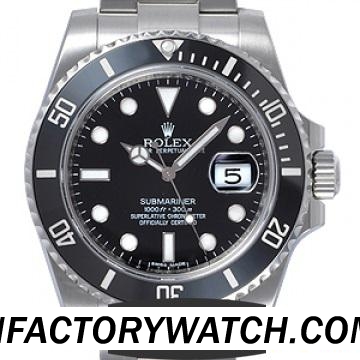 3A勞力士Rolex 潛航者 Submariner 116610LN 黑水鬼 V5 316F精鋼錶殼 藍寶石水晶 黑色/綠色錶盤 終極版