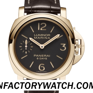 3A沛納海Panerai LUMINOR MARINA 8 DAYS ORO ROSSO PAM00511/PAM511